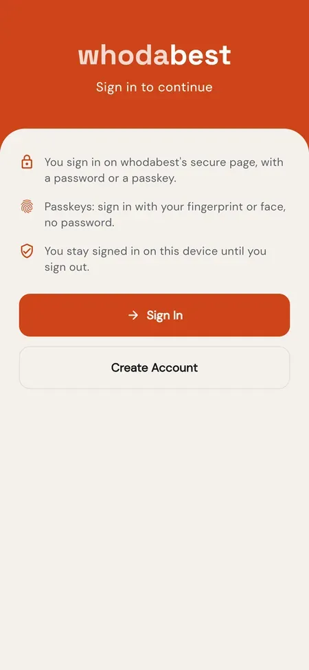 Sign in